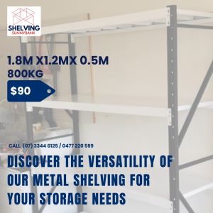 metal shelving brisbane