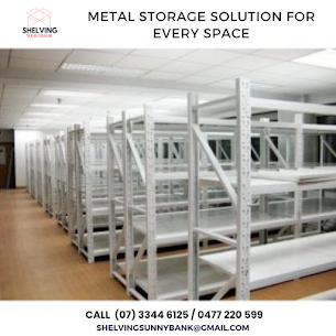 Garage shelving in Brisbane